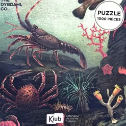 Les Jeux D'Intérieur<Kiub Puzzle de 1000 pièces Animaux Marins,