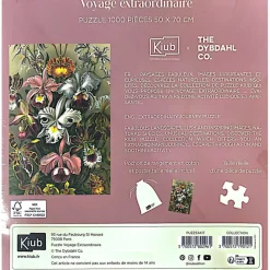 Les Jeux D'Intérieur<Kiub Puzzle de 1000 pièces Bouquet de Fleurs,