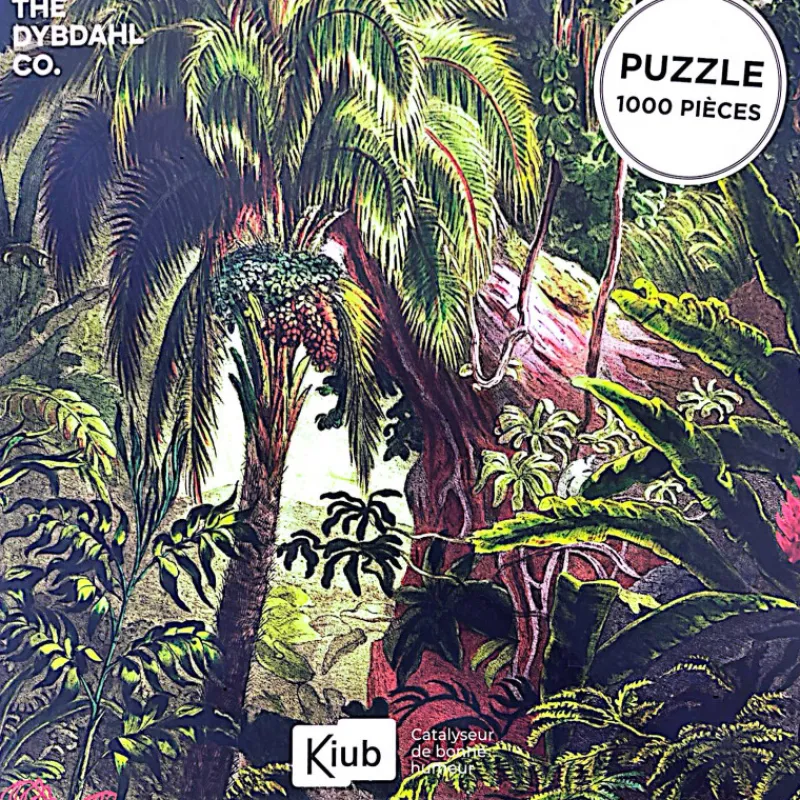 Les Jeux D'Intérieur<Kiub Puzzle de 1000 pièces Forêt Tropicale,