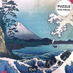 Les Jeux D'Intérieur<Kiub Puzzle de 1000 pièces Mont Fuji et les Vagues,