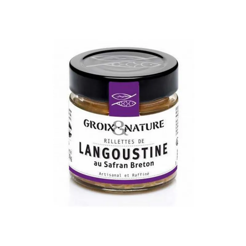 Tartinables<Groix et Nature Rillettes de Langoustine Safran,