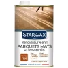 Sols<STARWAX Rénovateur 4 en 1 Parquets Mats et Stratifiés,