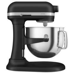 Robots<KITCHENAID Robot Artisan Pâtissier à Bol Relevable 6.6L Truffe Noire 5KSM70SHXEBK,