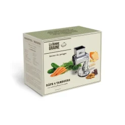 Râpes<La Bonne Graine Râpe 4 tambours ventouse,