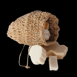 Les Accessoires|Coin Lavabo<mas du roseau Sac à savon anti gaspi,