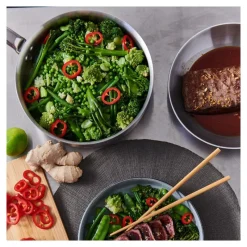 Sauteuses Inox<DE BUYER Sauteuse à queue bord droit Alchimy,