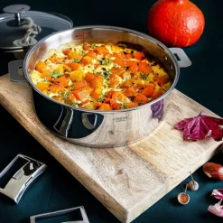 Sauteuses Inox<CRISTEL Sauteuse 26cm amovible inox Casteline,