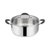Sauteuses Inox<LAGOSTINA Sauteuse inox 26 cm Tempra avec couvercle,