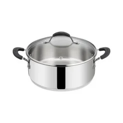 Sauteuses Inox<LAGOSTINA Sauteuse inox 26 cm Tempra avec couvercle,