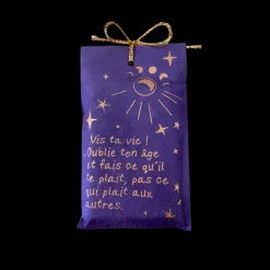 Les Soins<mas du roseau Savon Message Pensée Positive couleur Violet,