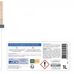Sols<STARWAX Savon noir à l'huile de lin