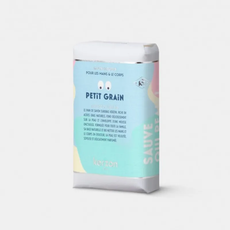 Les Soins|Coin Lavabo<Kerzon Savon Solide Surgras Petit Grain,