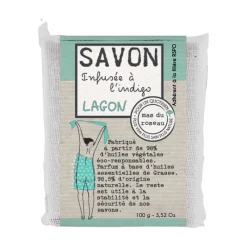 Les Soins|Coin Lavabo<mas du roseau Savon végétal parfumé Lagon,