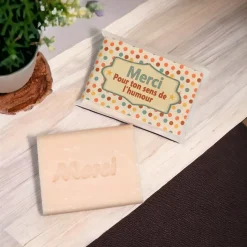 Les Soins<mas du roseau Savonnette de Remerciement Pour ton Sens de l'Humour,