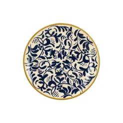 Les Assiettes Dessert|Les Assiettes Plates<LEBRUN Service de table Héraclée Bleu, Novastyl