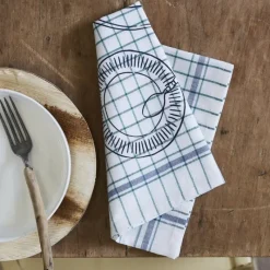 Serviettes|Nappes<Sylvie Thiriez Serviette de table À table vert,