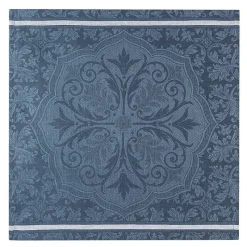 Serviettes<LE JACQUARD Français Serviette de table Armoiries Lin Céruléen,