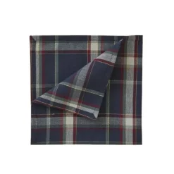 Serviettes<Sylvie Thiriez Serviette de table Lueur d'Hiver Carreaux,