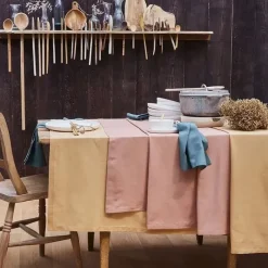 Serviettes<Sylvie Thiriez Serviette de table Prélude Jaune Doré,