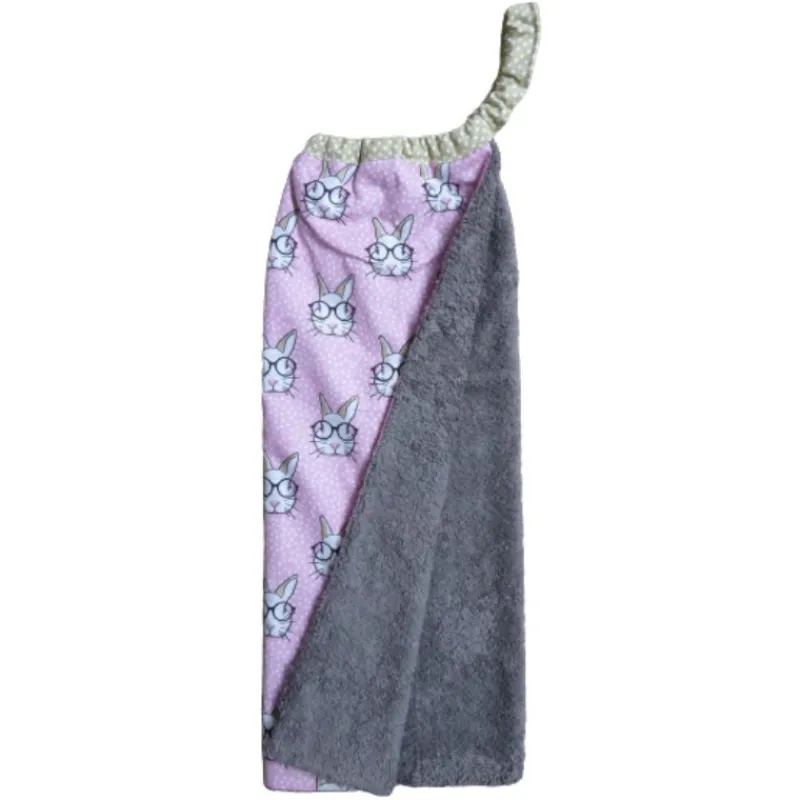 Le Textile Pour Enfant|Essuie-Mains<Les Petits Pinpins Serviette élastiquée Lapin Lunettes,