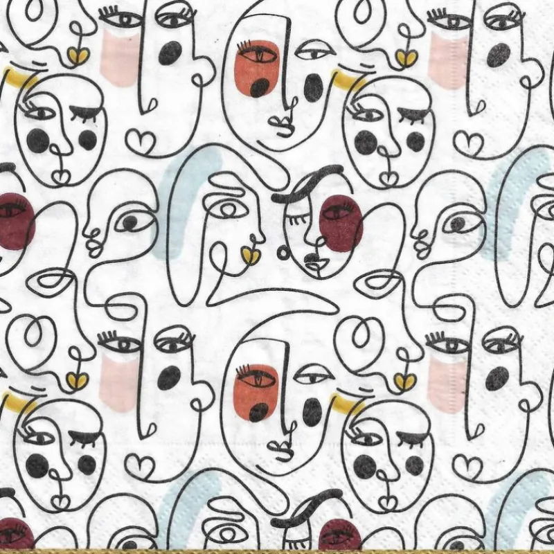 Serviettes En Papier<Easy life Serviettes en papier Modernism,