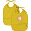 Le Textile Pour Enfant<Trixie Set 2 bavoirs imperméables Mr Lion,