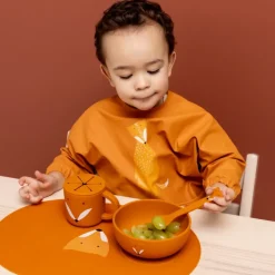 Les Couverts Pour Enfant<Trixie Set 2 cuillères silicone Mr Fox,