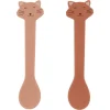 Les Couverts Pour Enfant<Trixie Set 2 cuillères silicone Mrs Cat,