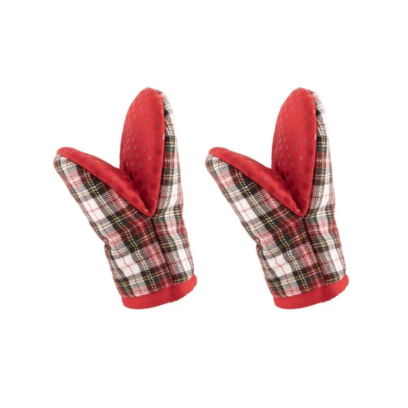 Gants Et Maniques<Tiseco Set 2 maniques Xmas,