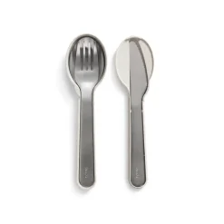 Ustensiles Pour Le Pique-Nique|Boîtes Repas Et Accessoires<LÉKUÉ Set de 3 couverts avec étui To Go, Lékué