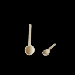 Ustensiles En Bois<PEBBLY Set de 2 cuillères à doser en bambou,