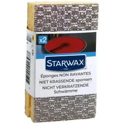 Brosserie|Cuisine<STARWAX Set de 2 Eponges Non Rayantes,