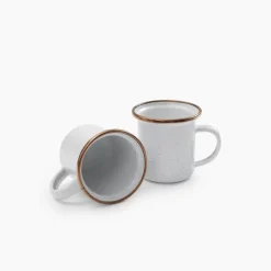 Bols, Mugs Et Tasses<Barebones Set de 2 Tasses Expresso en Email,