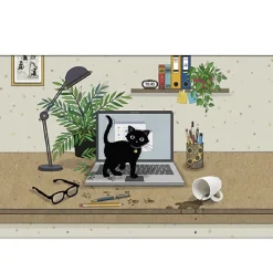 Sets De Table<Kiub Set de table Chaton Ordi,