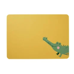Le Textile Pour Enfant|La Vaisselle Pour Enfant<ASA SELECTION Set de table Croco le crocodile,