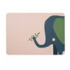 Le Textile Pour Enfant|La Vaisselle Pour Enfant<ASA SELECTION Set de table Emma l'éléphant,