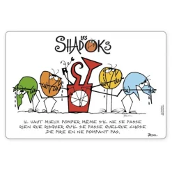 Sets De Table<Winkler Set de Table Shadoks "Il vaut mieux Pomper",