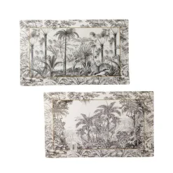 Sets De Table<Easy life Set de table souple Retro Jungle,