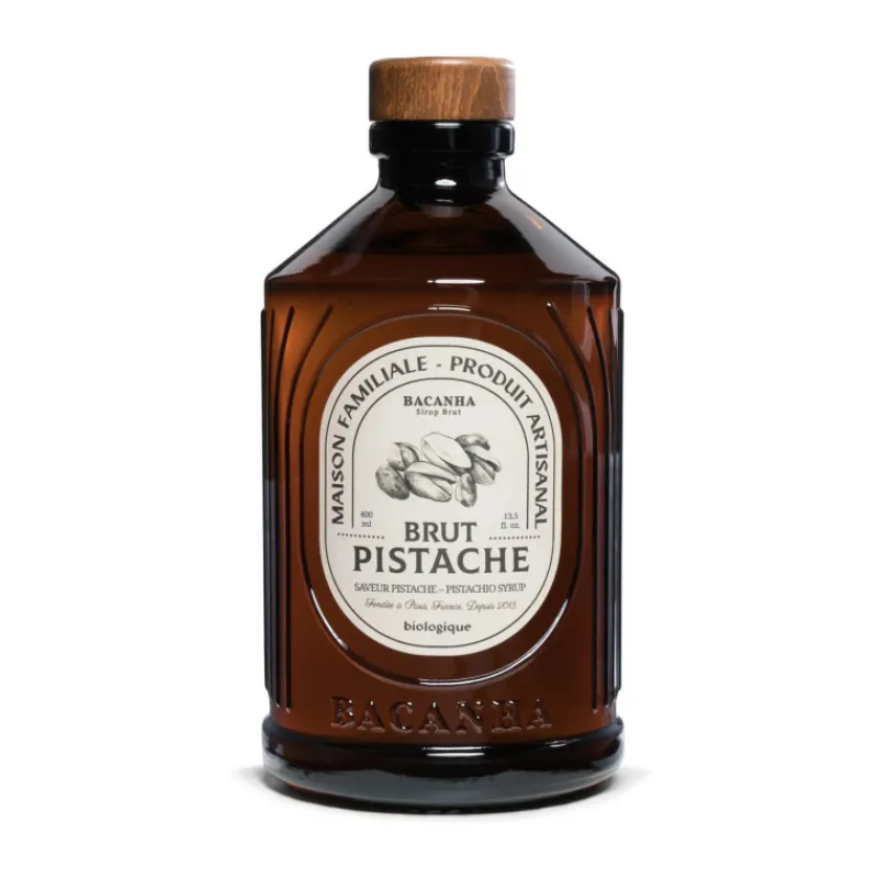 Les Autres Boissons<BACANHA Sirop de Pistache Brut,