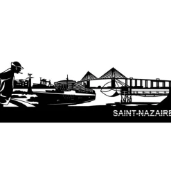 Objets Insolites|Décorations Murales<Citizz Skyline Saint-Nazaire,
