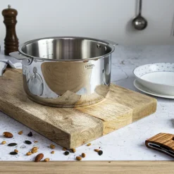 Amovible<CRISTEL Série de 3 casseroles amovibles inox Casteline + Poignée Zénith 3,