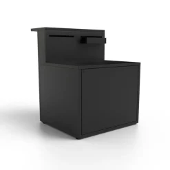 Planchas Et Accessoires<FORGE ADOUR Support Plancha Acier Fermé Comptoir Bar Noir,