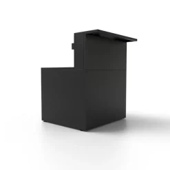 Planchas Et Accessoires<FORGE ADOUR Support Plancha Acier Fermé Comptoir Bar Noir,