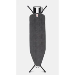 Tables À Repasser<BRABANTIA Table à repasser 124x38 cm Denim noir,