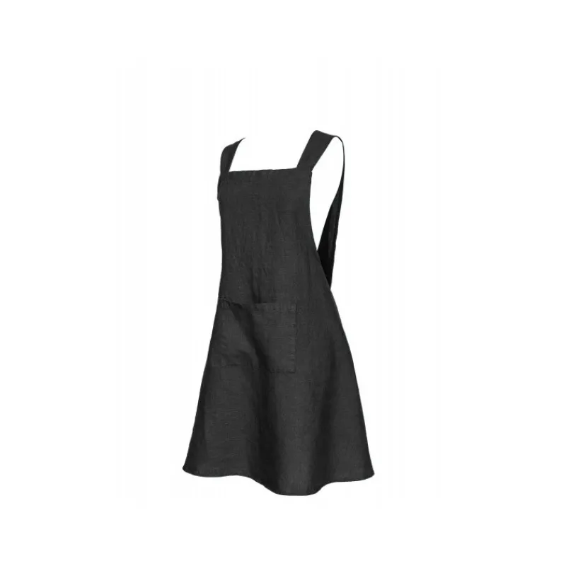 Tabliers Et Toques<HAOMY TEXTILE Tablier Kyoto Noir, Haomy