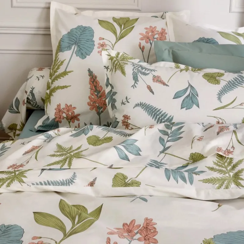 Housses De Couette, Parures<Tradilinge Taie d'oreiller Féerie Sauge,