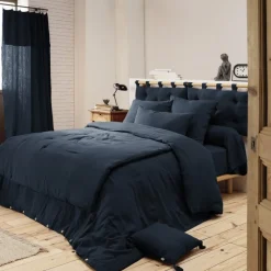 Housses De Couette, Parures<L'effet papillon Taie d'oreiller Gaze de coton Gaïa Minuit,