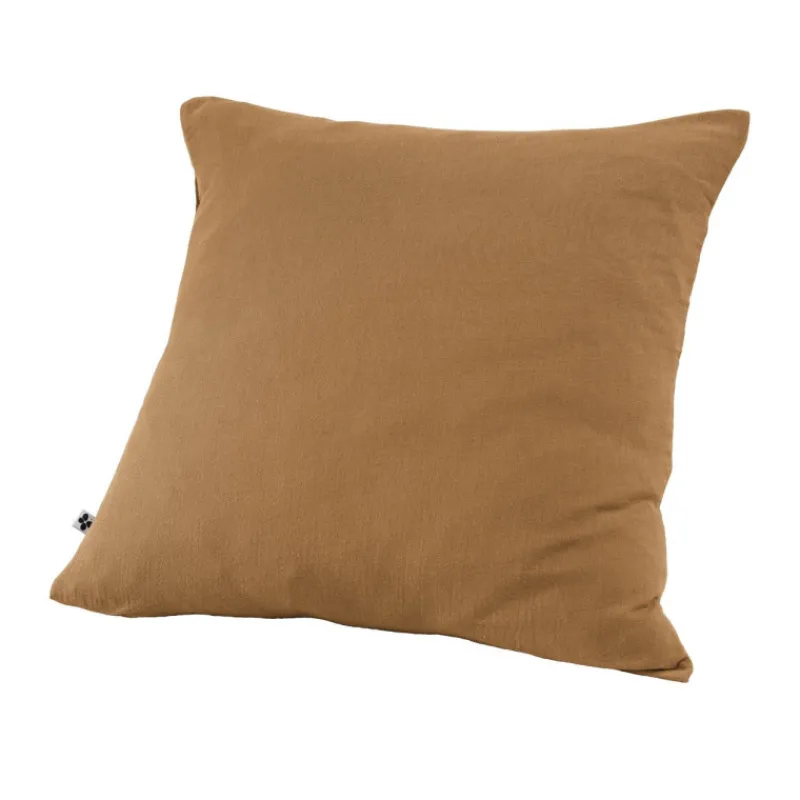 Housses De Couette, Parures<L'effet papillon Taie d'oreiller Gaze de coton Gaïa Camel,