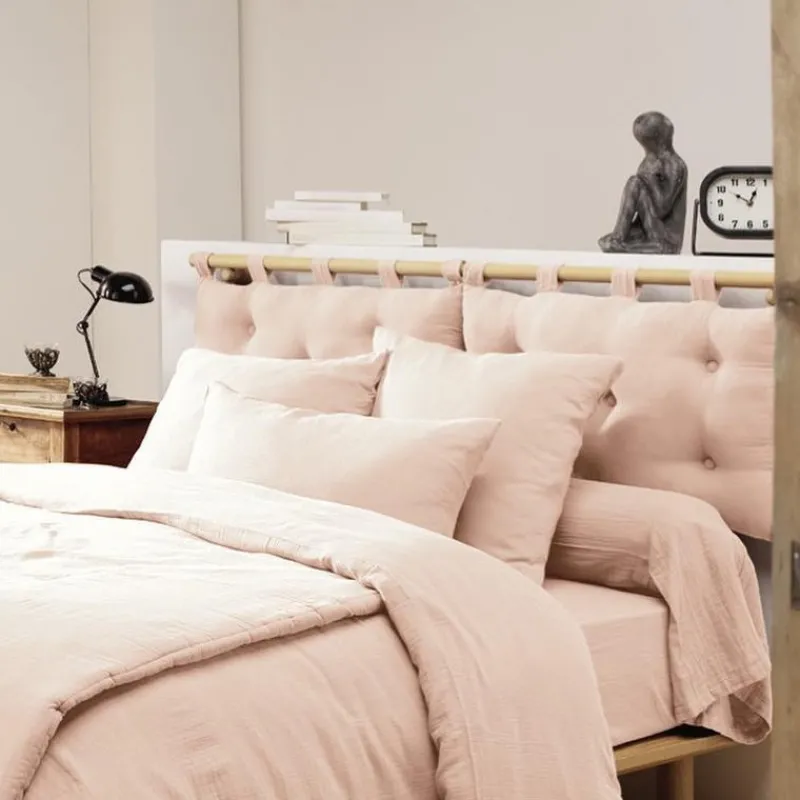 Housses De Couette, Parures<L'effet papillon Taie d'oreiller Gaze de coton Gaïa Guimauve,