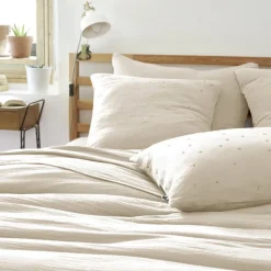 Housses De Couette, Parures<L'effet papillon Taie d'oreiller Gaze de coton Gaïa Chic Pampa,